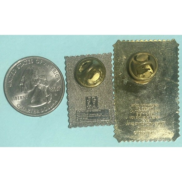 LOVE & HEART💖💖 2 ,USPS L💖VE Pins ,20¢ + 22¢ Stamp pins - Picture 2 of 2